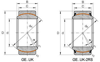 NIB Spherical plain bearing