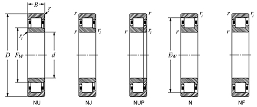 NIB Cylindrical roller bearing